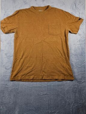 Dickies Men's Pocket T-Shirt in Brown Large